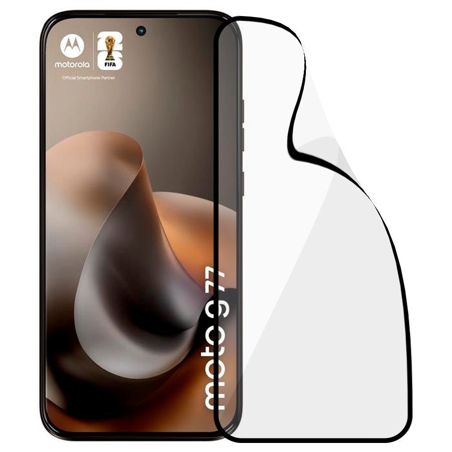 Verre trempé intégral incassable pour Motorola Moto G67