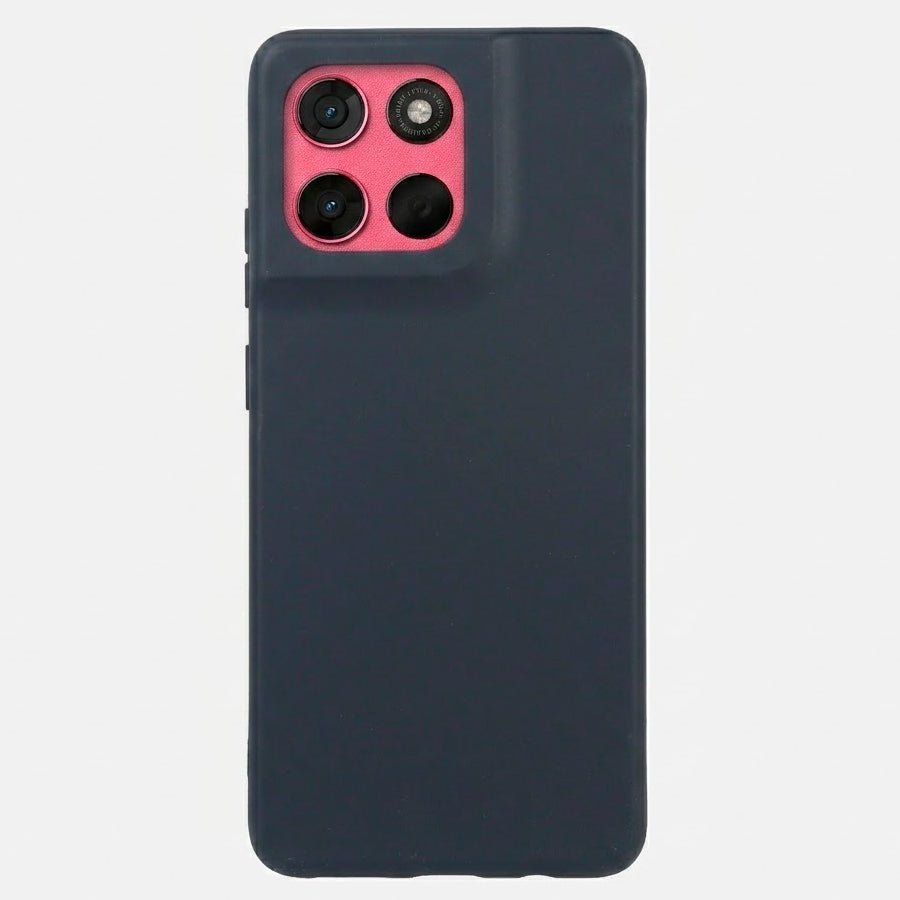 Coque en silicone couleur pour Motorola Moto G57