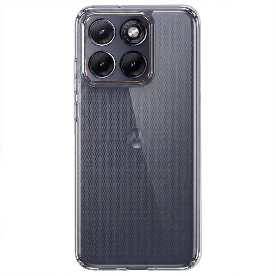 Coque en silicone transparent pour Motorola Edge 70 Fusion