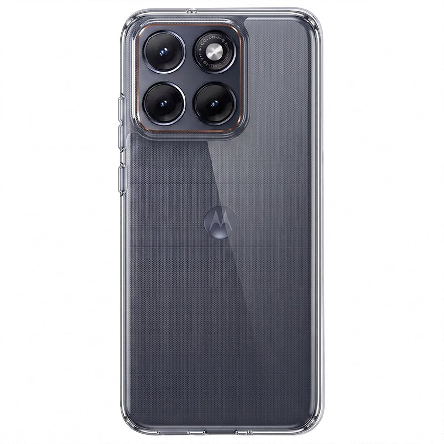 Coque en silicone transparent pour Motorola Edge 70 Fusion