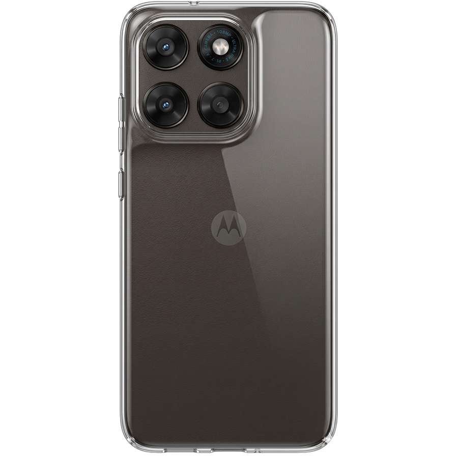 Coque en silicone transparente pour Motorola Moto G67