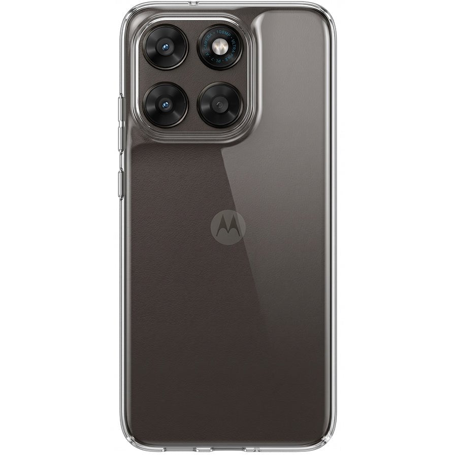 Coque en silicone transparente pour Motorola Moto G67