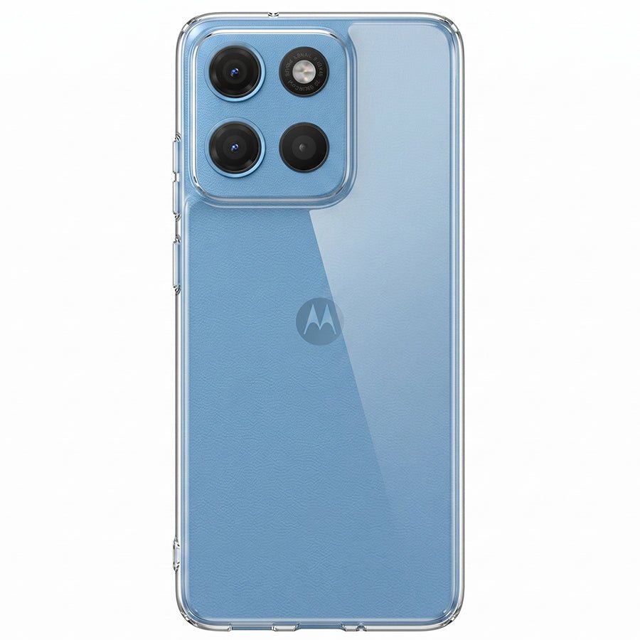 Coque en silicone transparente pour motorola g7