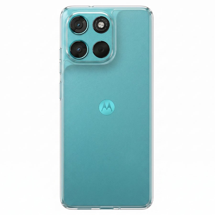 Coque en silicone transparent pour Motorola Moto G57