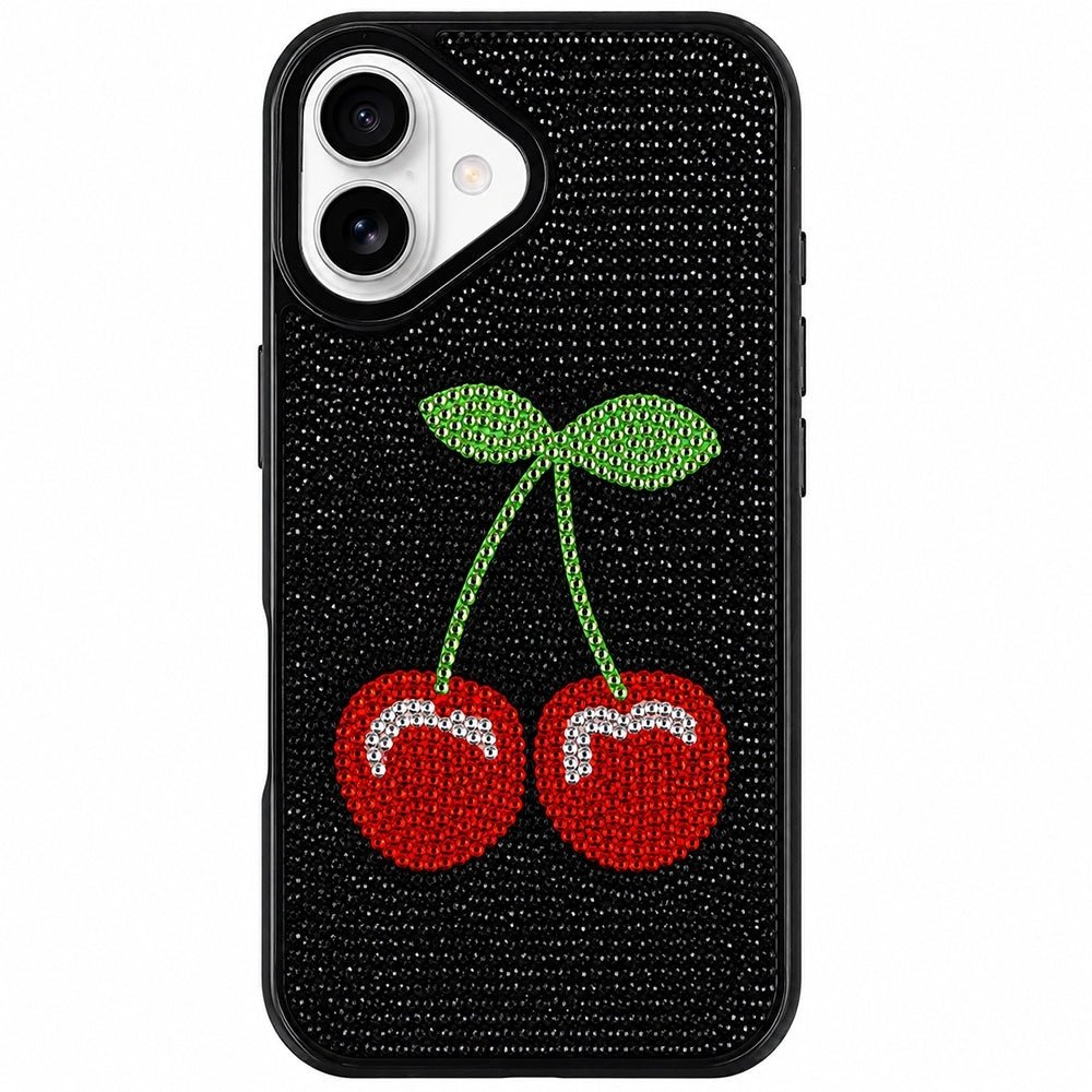 Funda Brillo Cereza para iPhone 17