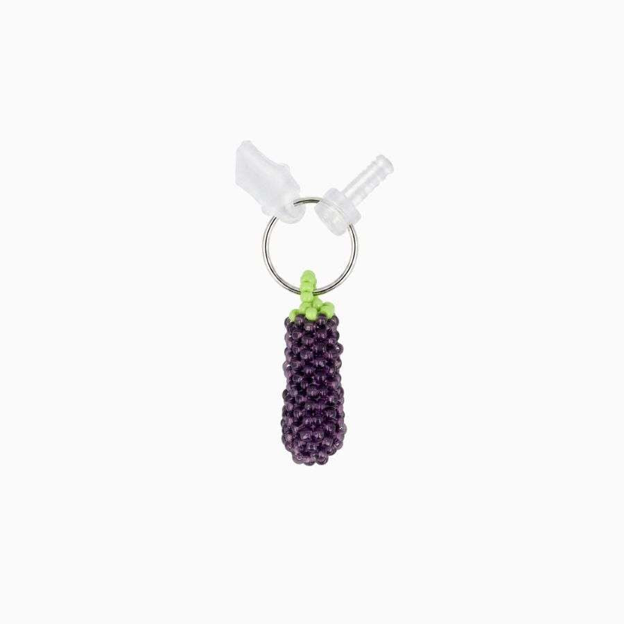 Mini Charm Cache-Poussière - Aubergine