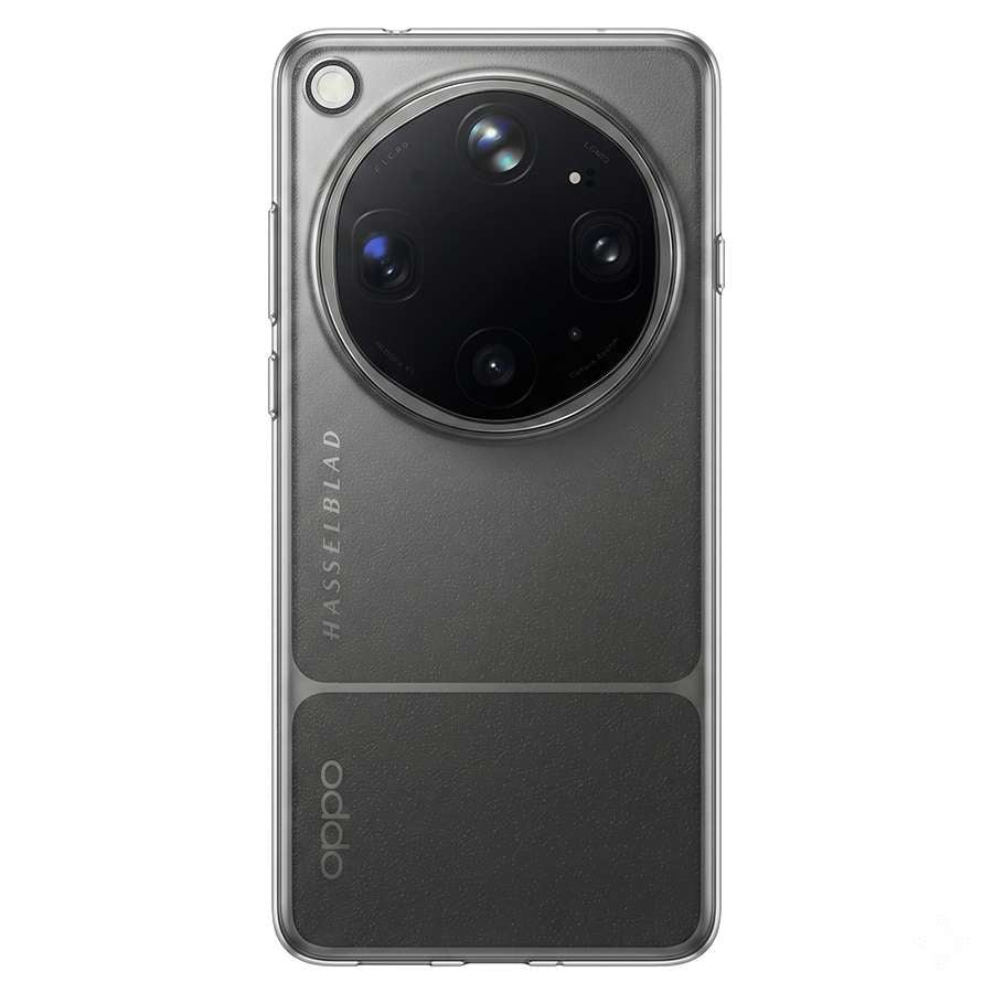 Housse en silicone transparente pour Oppo Find X9 Ultra