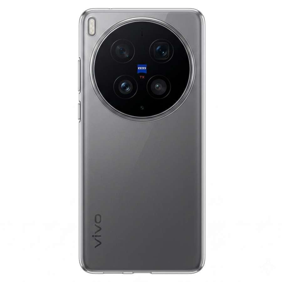 Coque en silicone transparente pour Vivo X300 Ultra