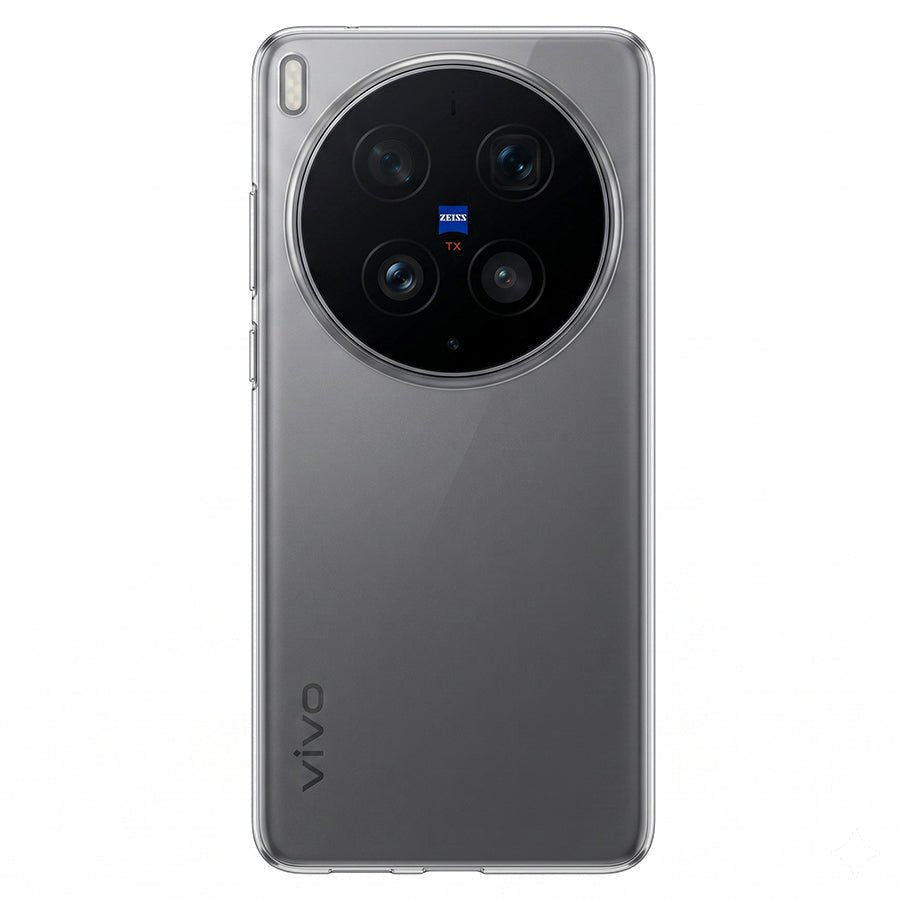 Coque en silicone transparente pour Vivo X300 Ultra