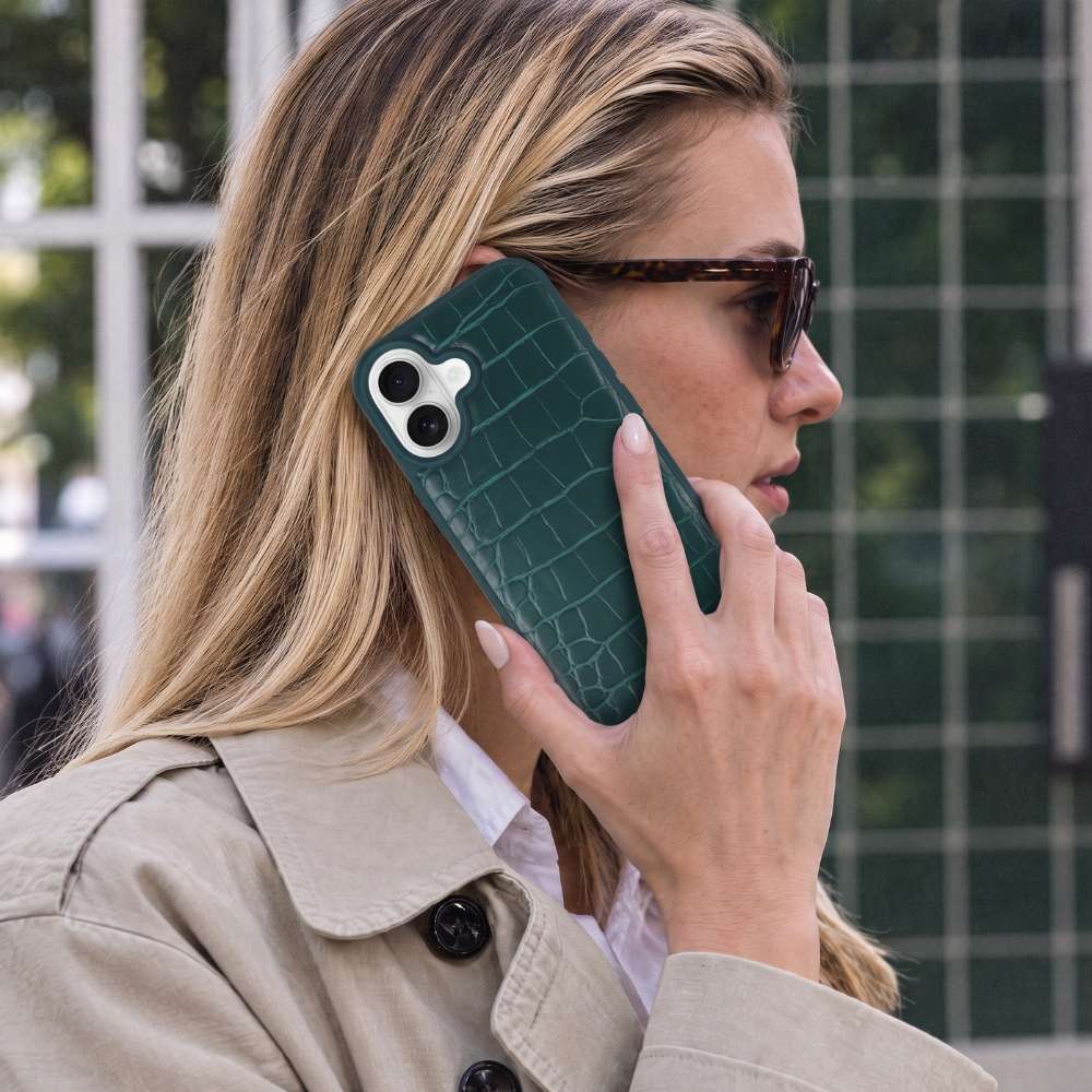Coque Crocodile pour iPhone 16 Plus