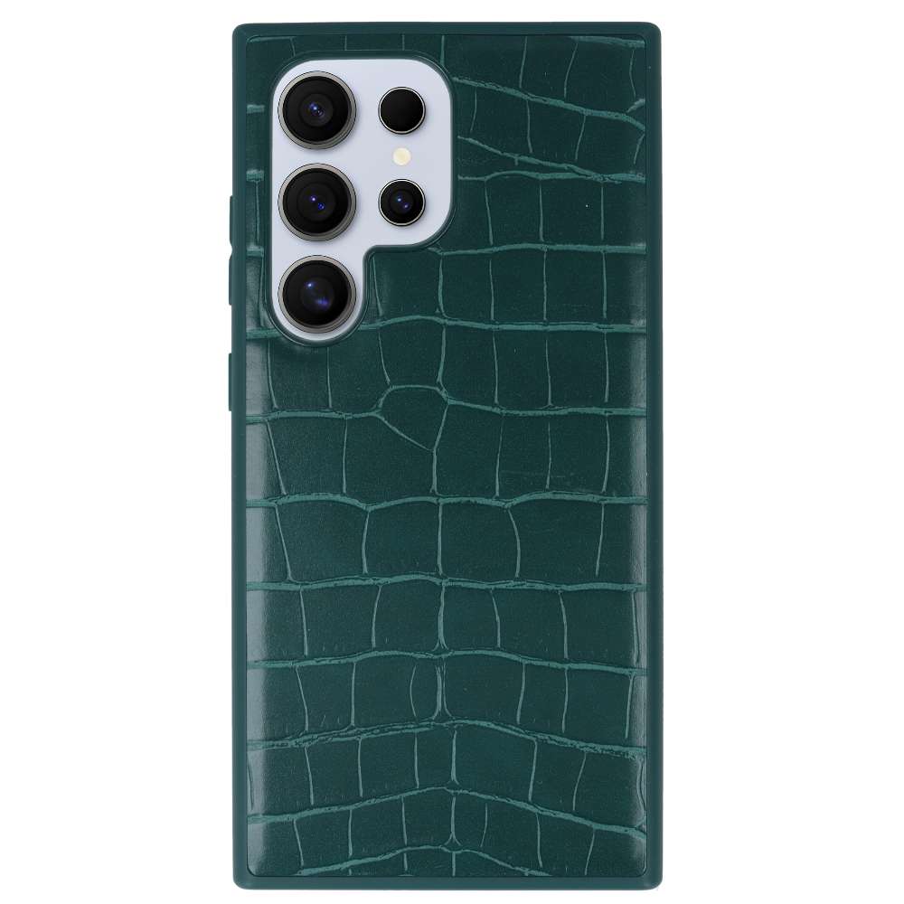 Coque Crocodile pour Samsung Galaxy S25 Ultra