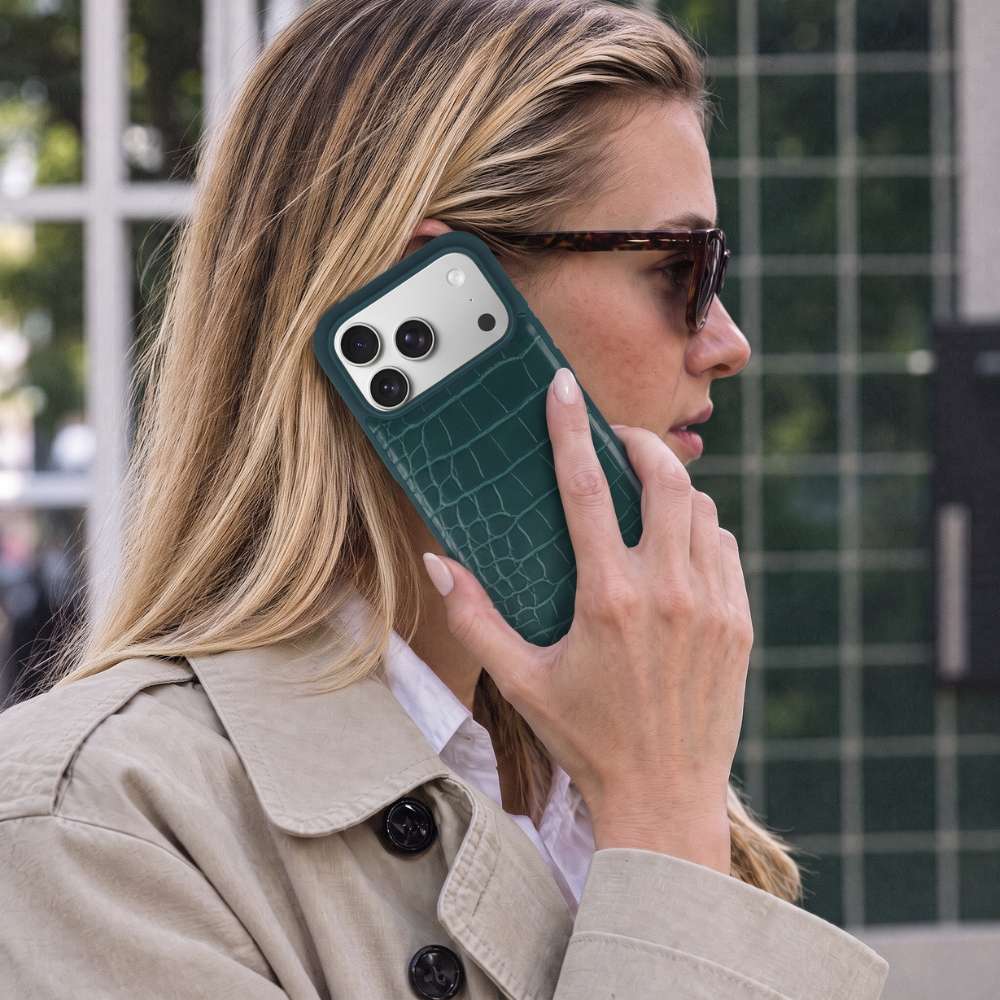 Coque Crocodile pour iPhone 17 Pro Max