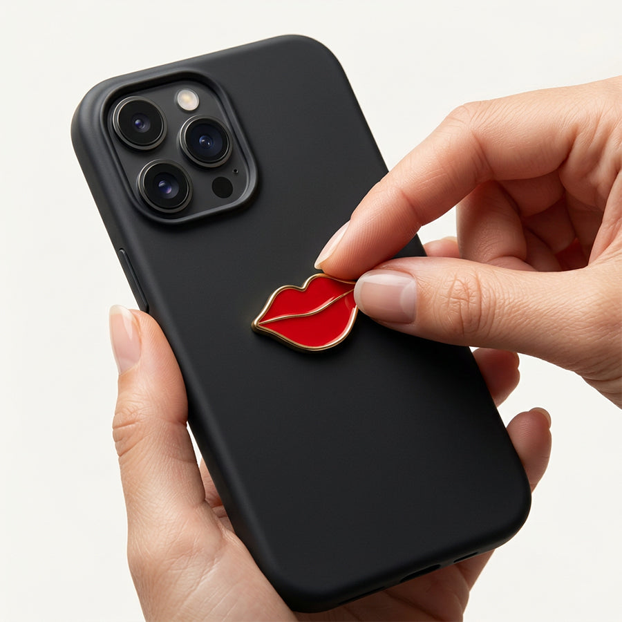 Sticker Customize - Red Kiss