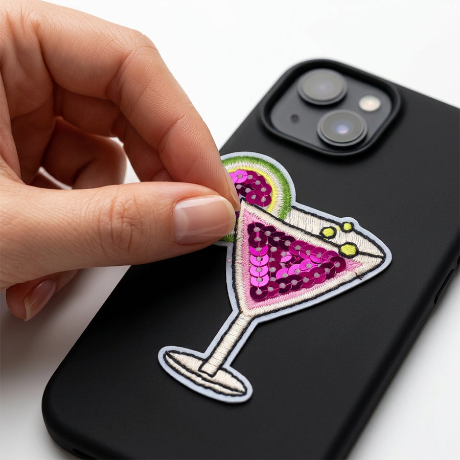 Sticker Customize - Pink Cocktail