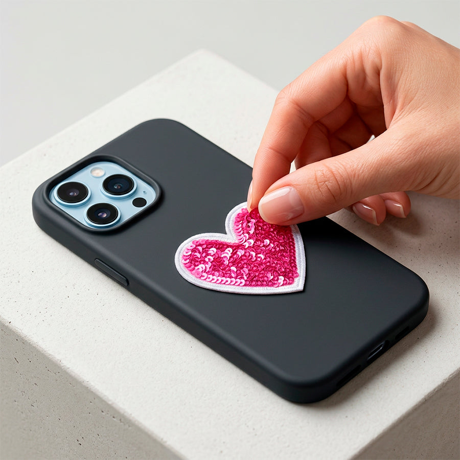 Sticker Customize - Pink Heart