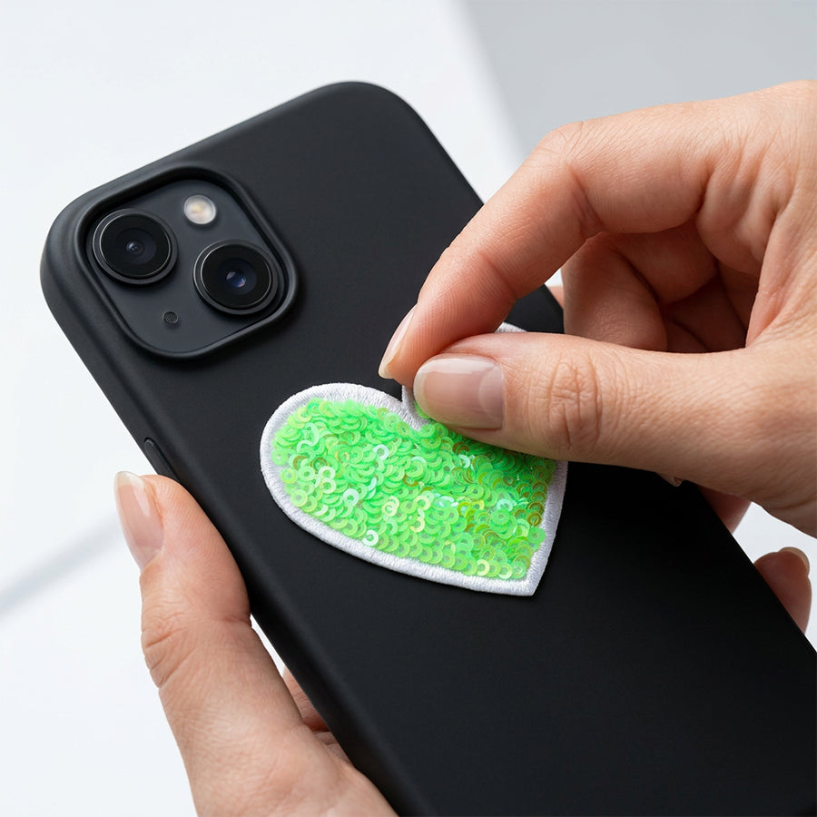Sticker Customize - Green Heart