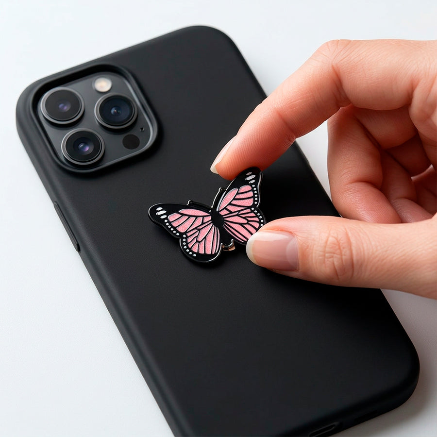 Sticker Customize - Pink Butterfly