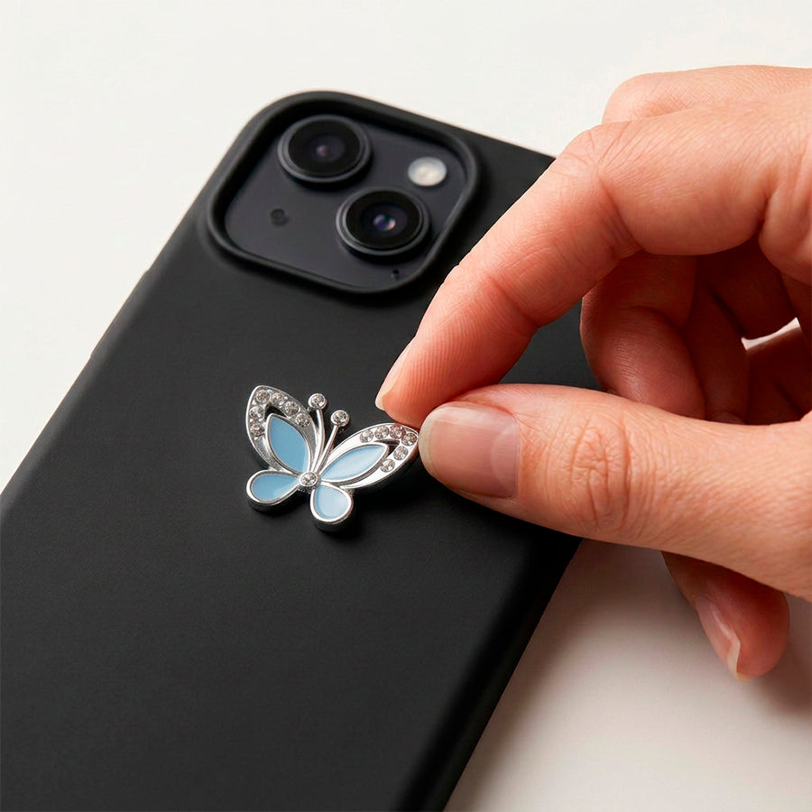 Sticker Customize - Diamond Butterfly