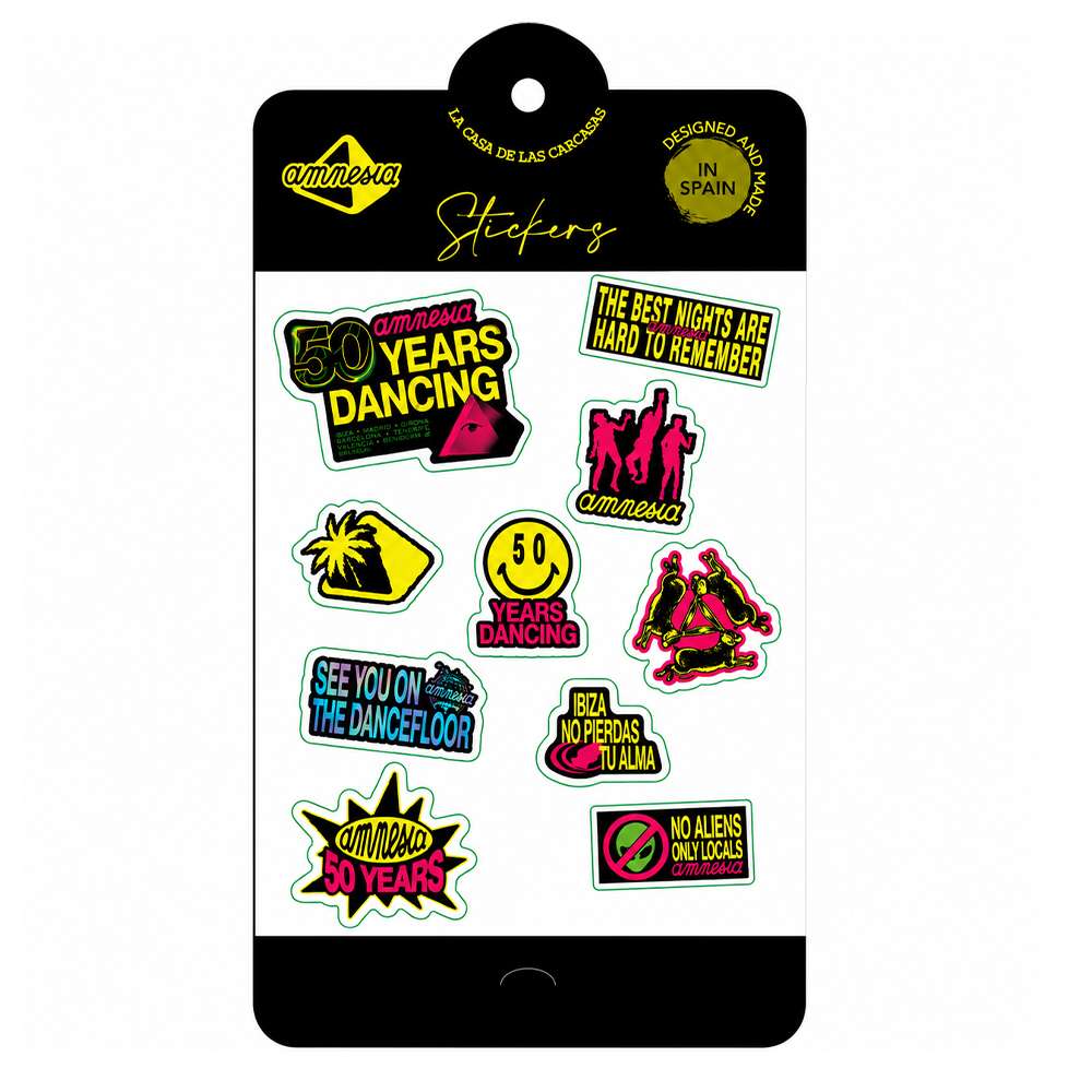 Stickers Amnesia - The Best Nights