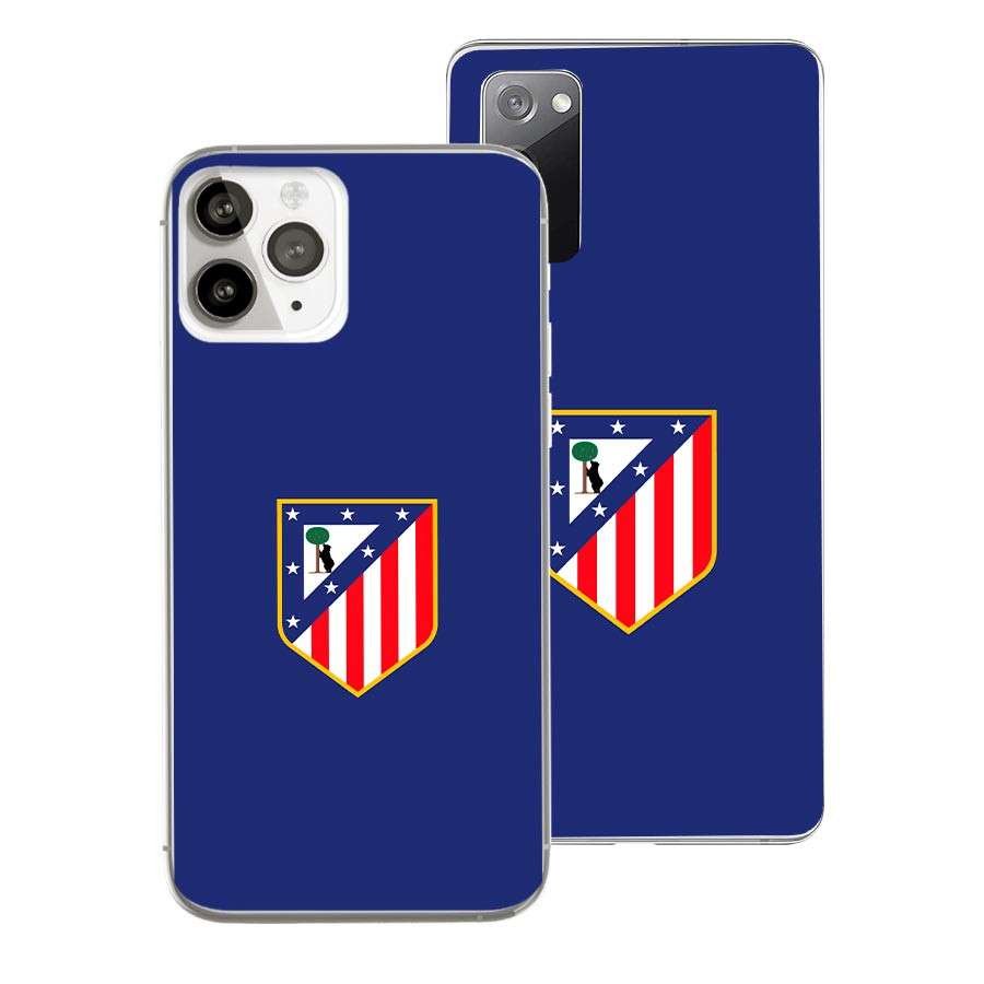 Coque Officielle Atlético de Madrid - Écusson fond Bleu