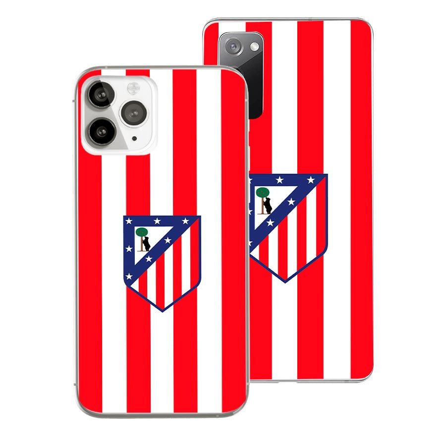 Coque Officielle Atlético De Madrid - Écusson et Rayures