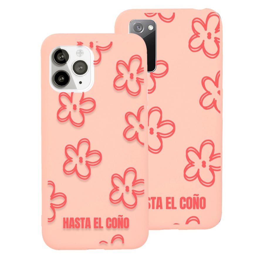 Coque Officielle Jusqu'au Bout - Fleurs