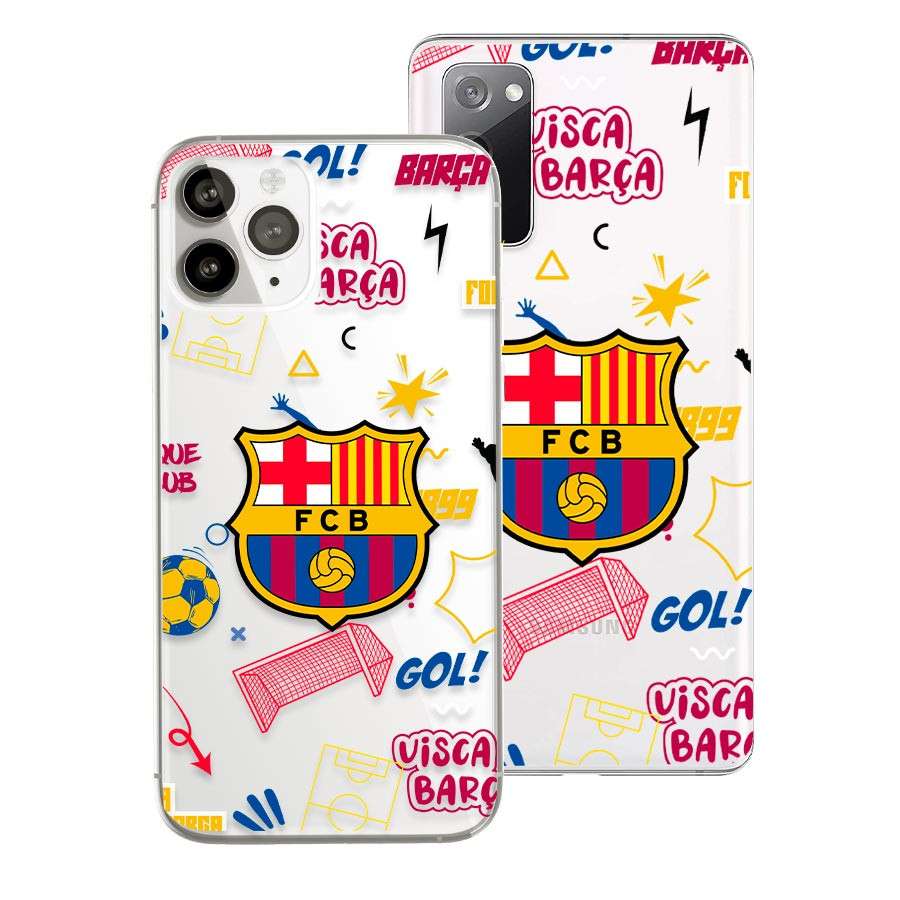Coque officielle FC Barcelone - Barça Vibes