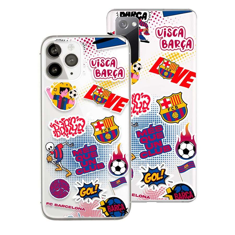 Coque Officielle FC Barcelone - Barça, Ton Style