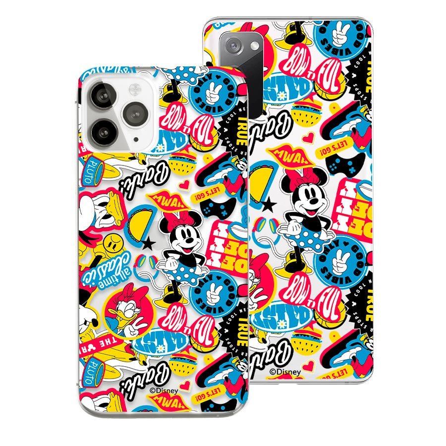 Funda oficial Disney Minnie Mouse Retro - Detalle del diseño Minnie

