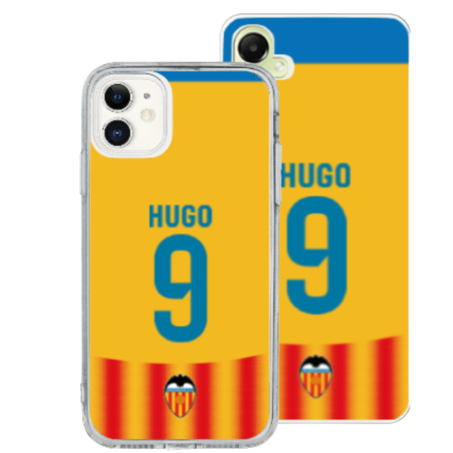 Housse Officielle du Valencia C.F. - Personnalisez Votre Housse Édition Senyera