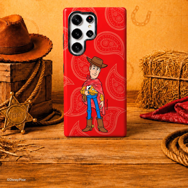 Funda Tough Toy Story Red detalle diseño rojo
