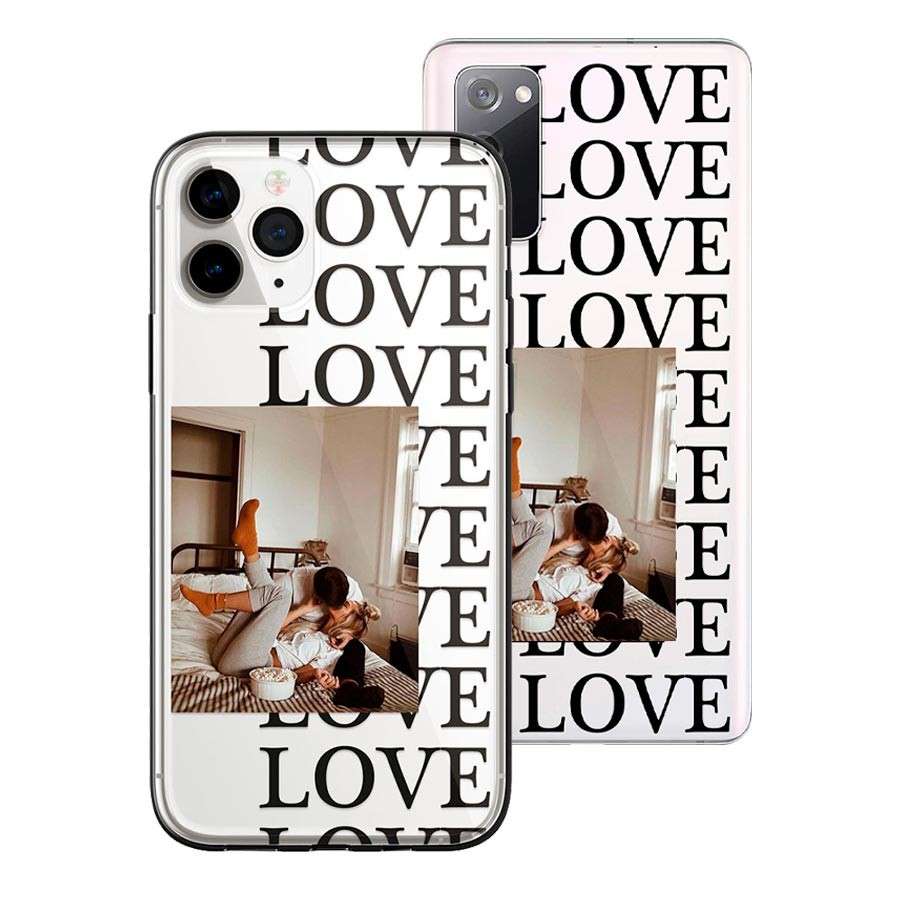 Coque personnalisée - Photo Avec Amour