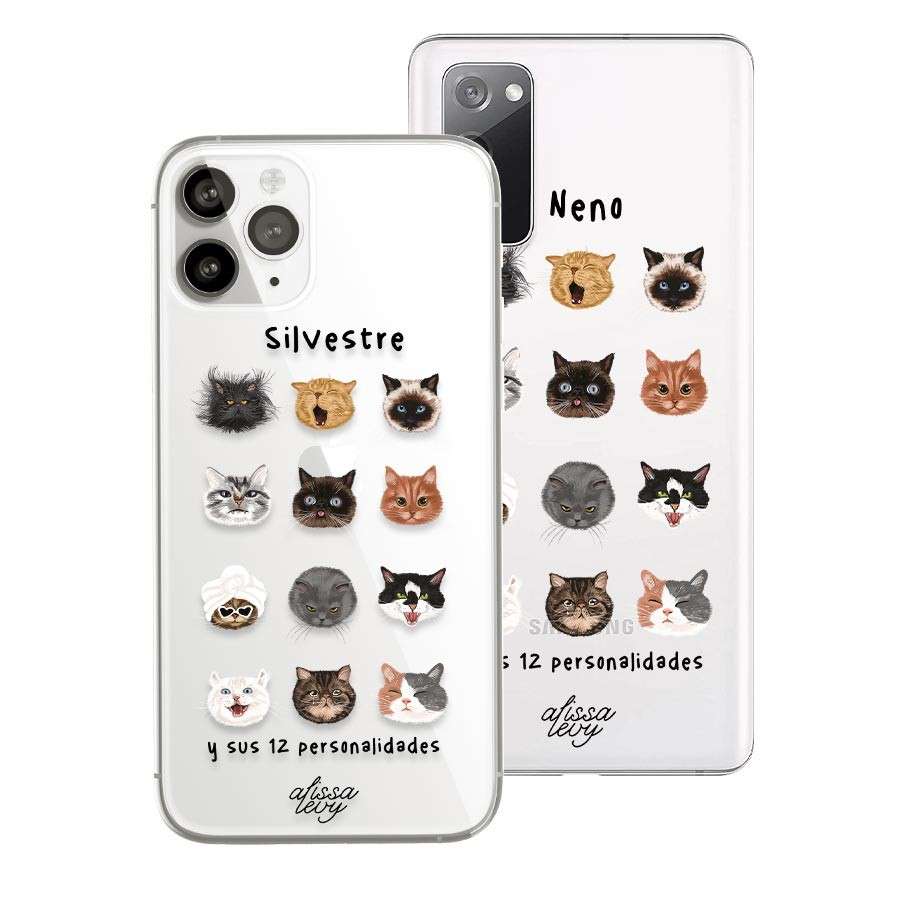 Coque Officielle Levy's Friends Personnalisable - Chat personnalisé