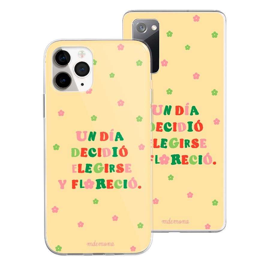 Funda M de Mona - Un jour, elle a décidé de se choisir et a fleuri