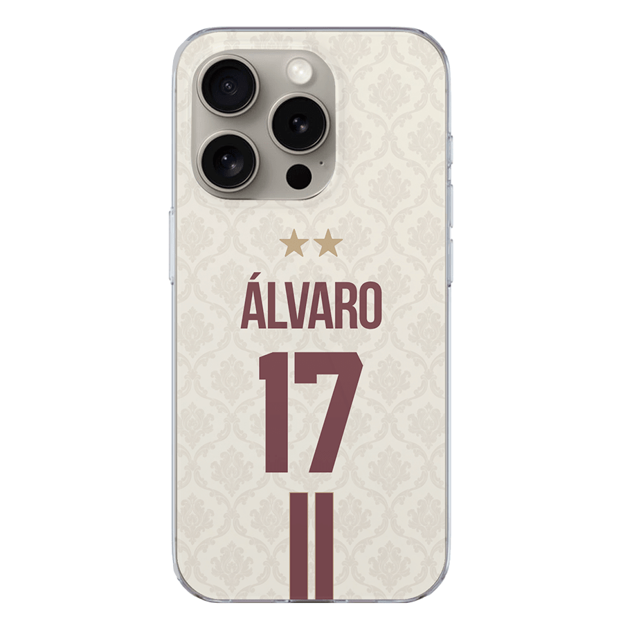 Funda Personalizada España Mundial - Blanca Estrellas
