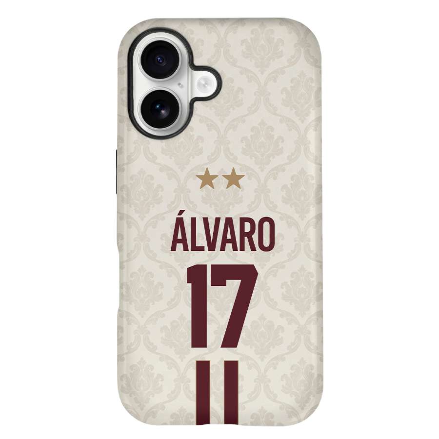 Funda Tough Personalizada España Mundial - Blanca Estrellas