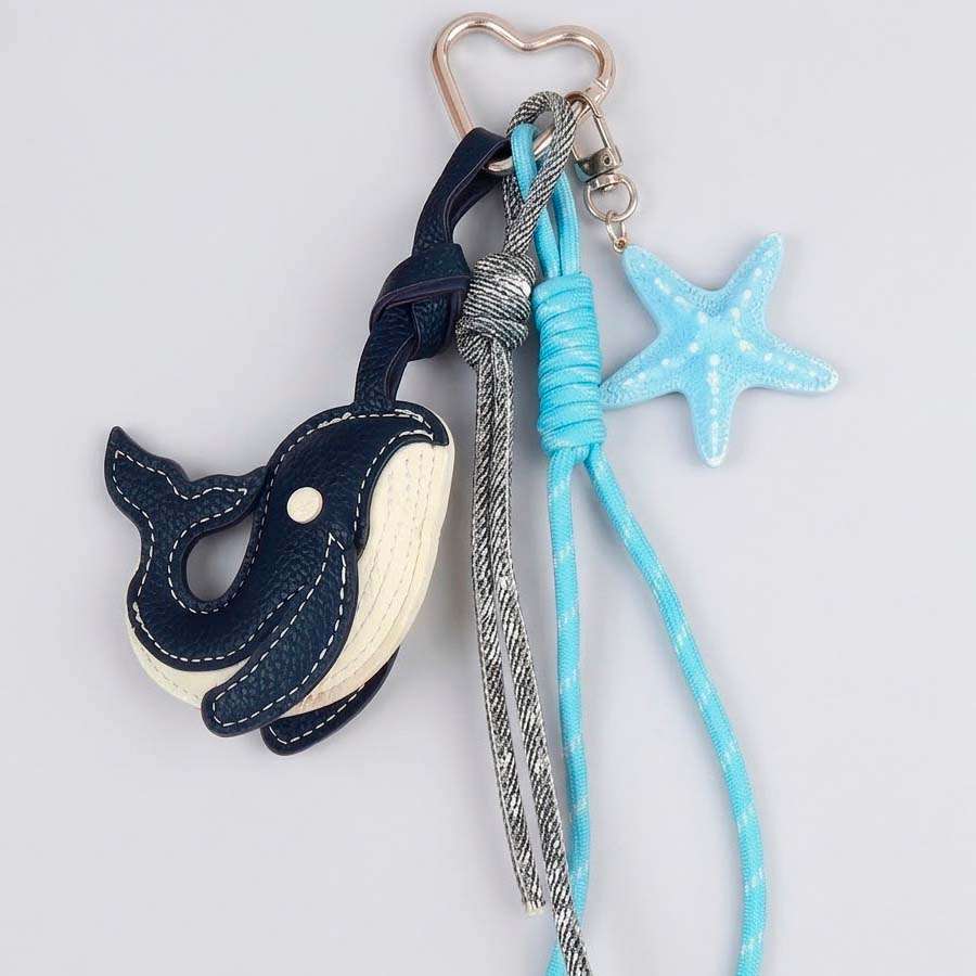 Charm colgante ballena para móvil - vista frontal