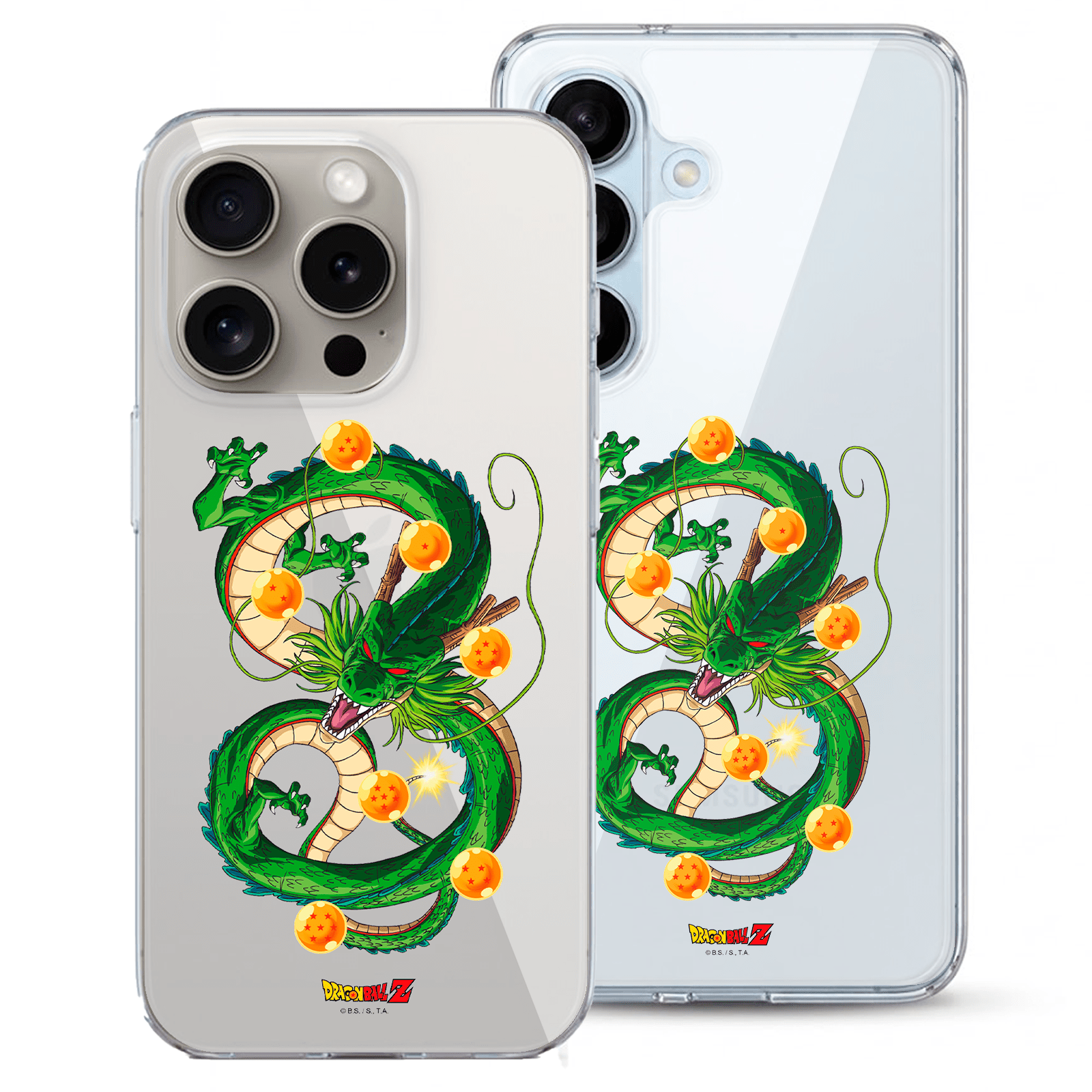 Detalle del diseño de la funda Dragon Ball Z Shenron
