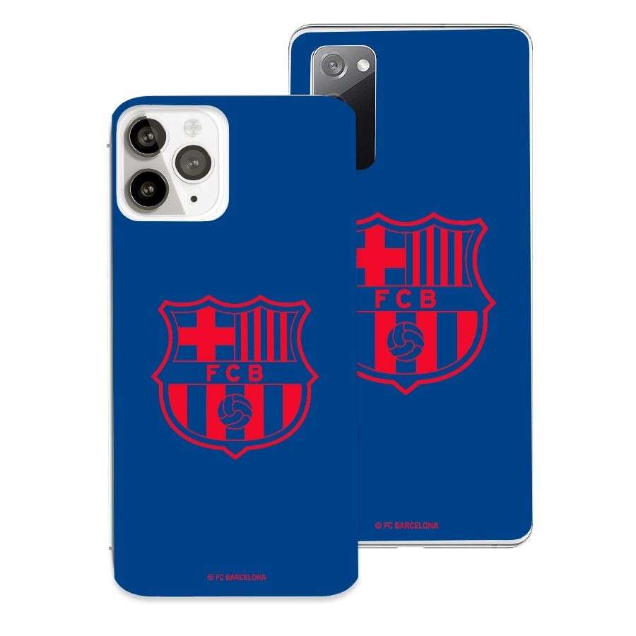 Housse officielle Barcelone - Fond bleu