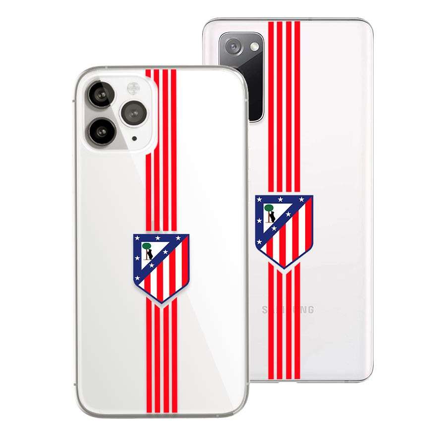 Coque Officielle Atlético De Madrid - Écusson avec fond
