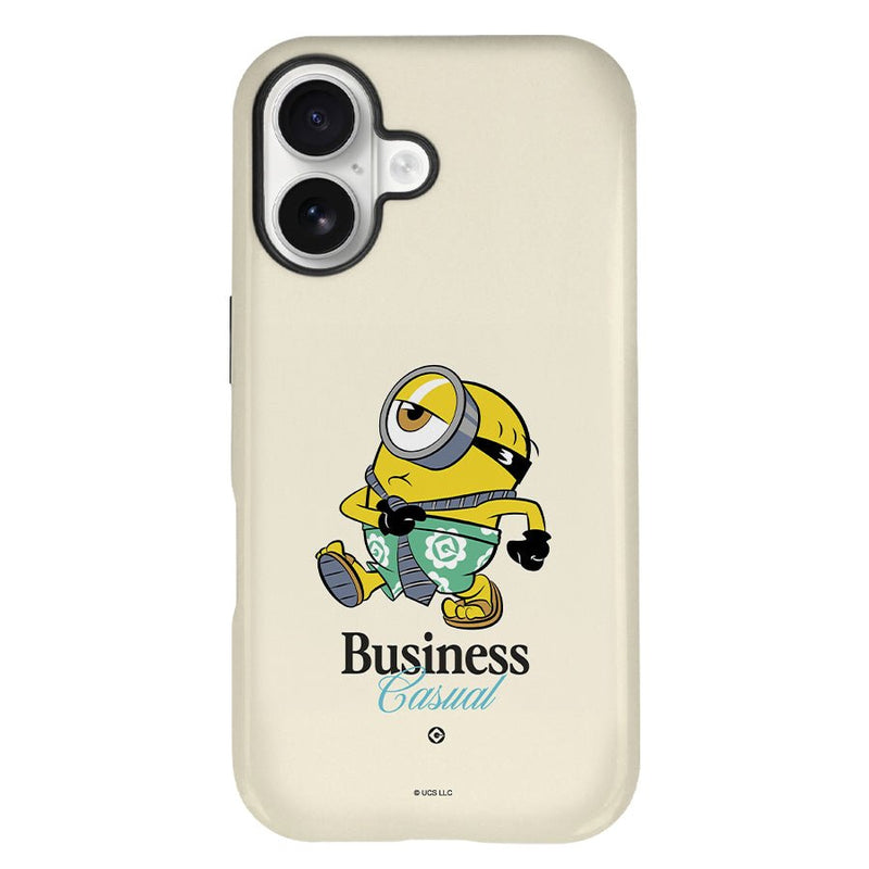 Funda Tough Minions Business Casual – vista trasera con detalle de protección
