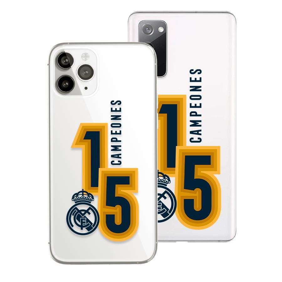 Coque Officielle Real Madrid - 15 Ligues des Champions