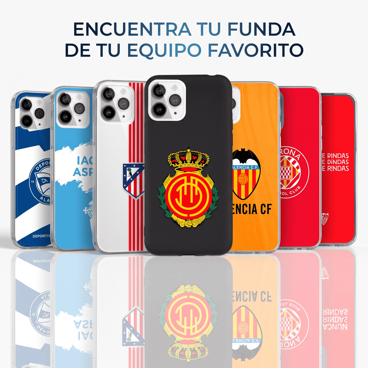 Coque Officielle Recreativo Huelva - Écusson Bleu